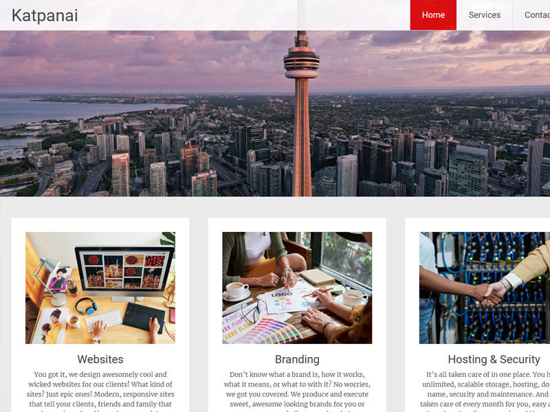 Personal Portfolio Images